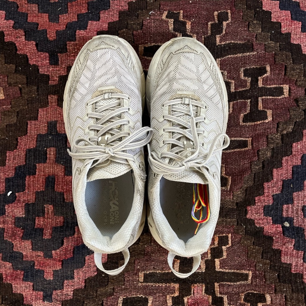 Hoka x OV Clifton Cloud White